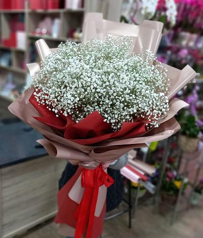 Букет цветов из: Гипсофила в Искре