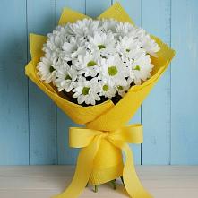 Букет цветов из:  Хризантемы в Искре