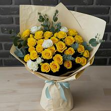 Букет цветов из:  Розы #REPLACE_PRED# Искре