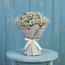 Букет цветов из:  Гипсофила #REPLACE_PRED# Искре
