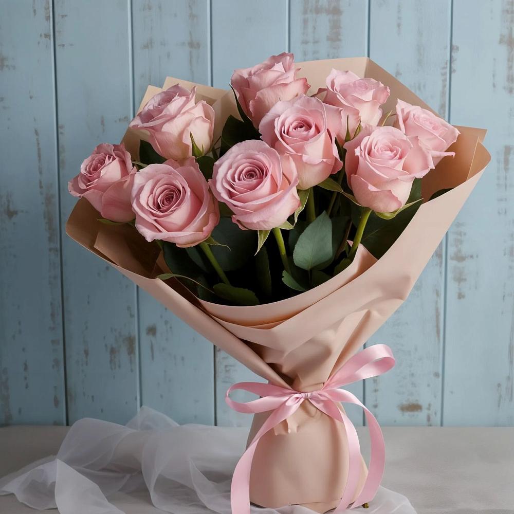 Букет цветов из: Розы в Искре