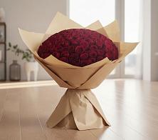 Букет 101 Красная роза #REPLACE_PRED# Искре