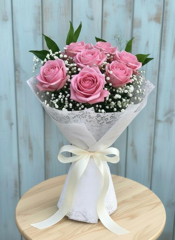 Букет цветов из: Розы в Искре