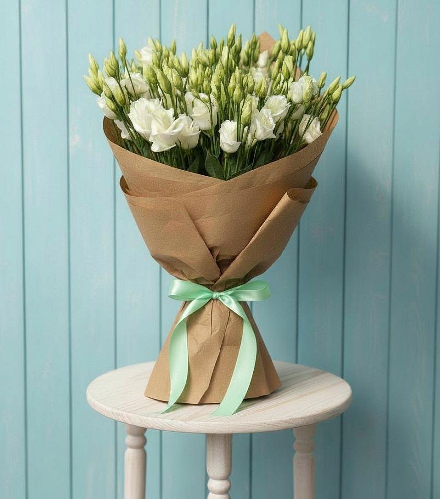 Букет цветов из: Лизиантусы в Искре