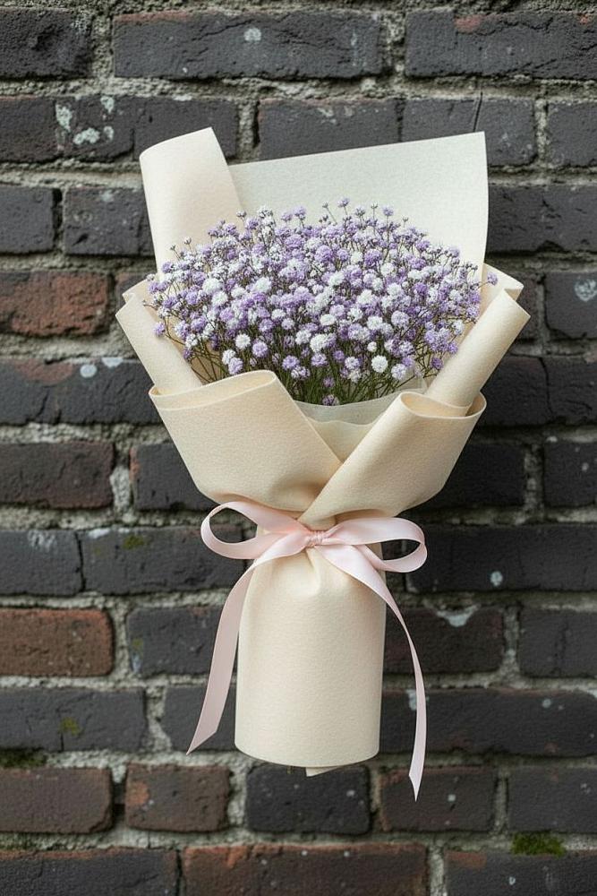 Букет цветов из: Гипсофила в Искре