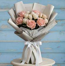 Букет цветов из:  Розы #REPLACE_PRED# Искре