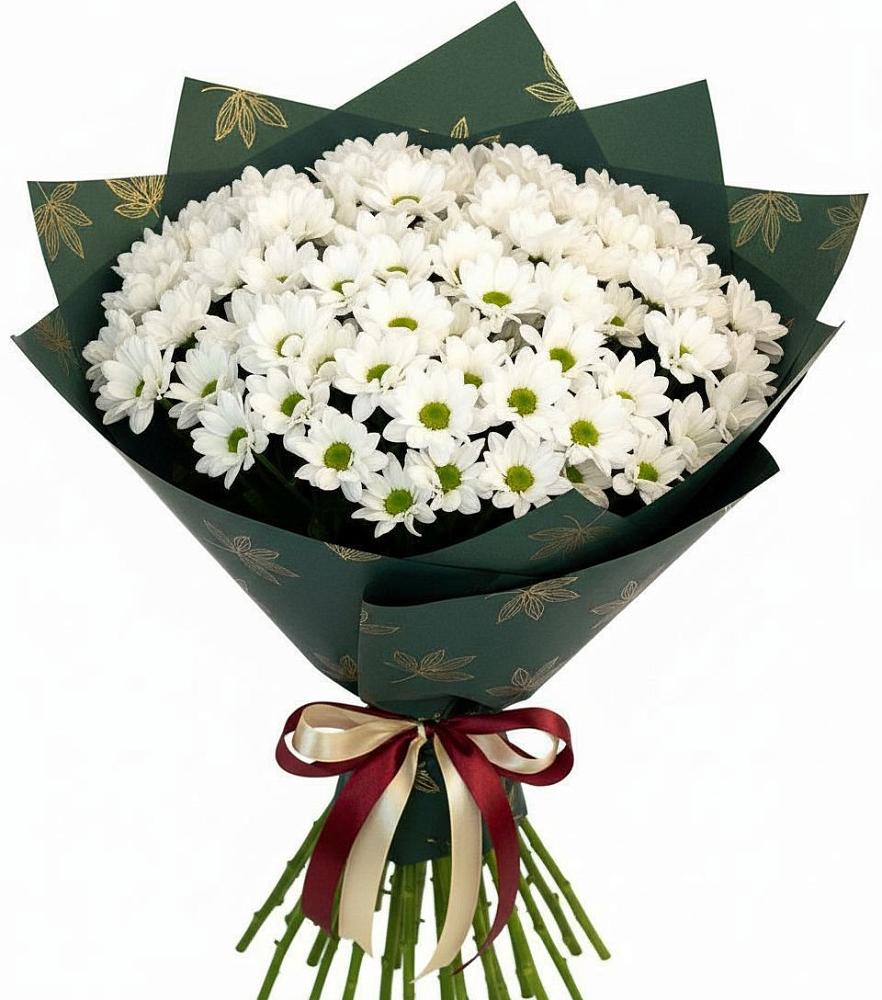 Букет цветов из: Хризантемы в Искре