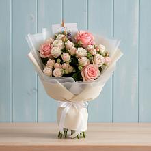 Букет цветов из:  Розы #REPLACE_PRED# Искре